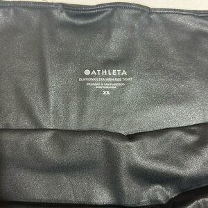 Elation High Rise Coated Leggings 2X